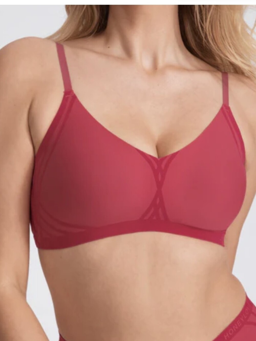 Honeylove Silhouette Bra Pink Size XL